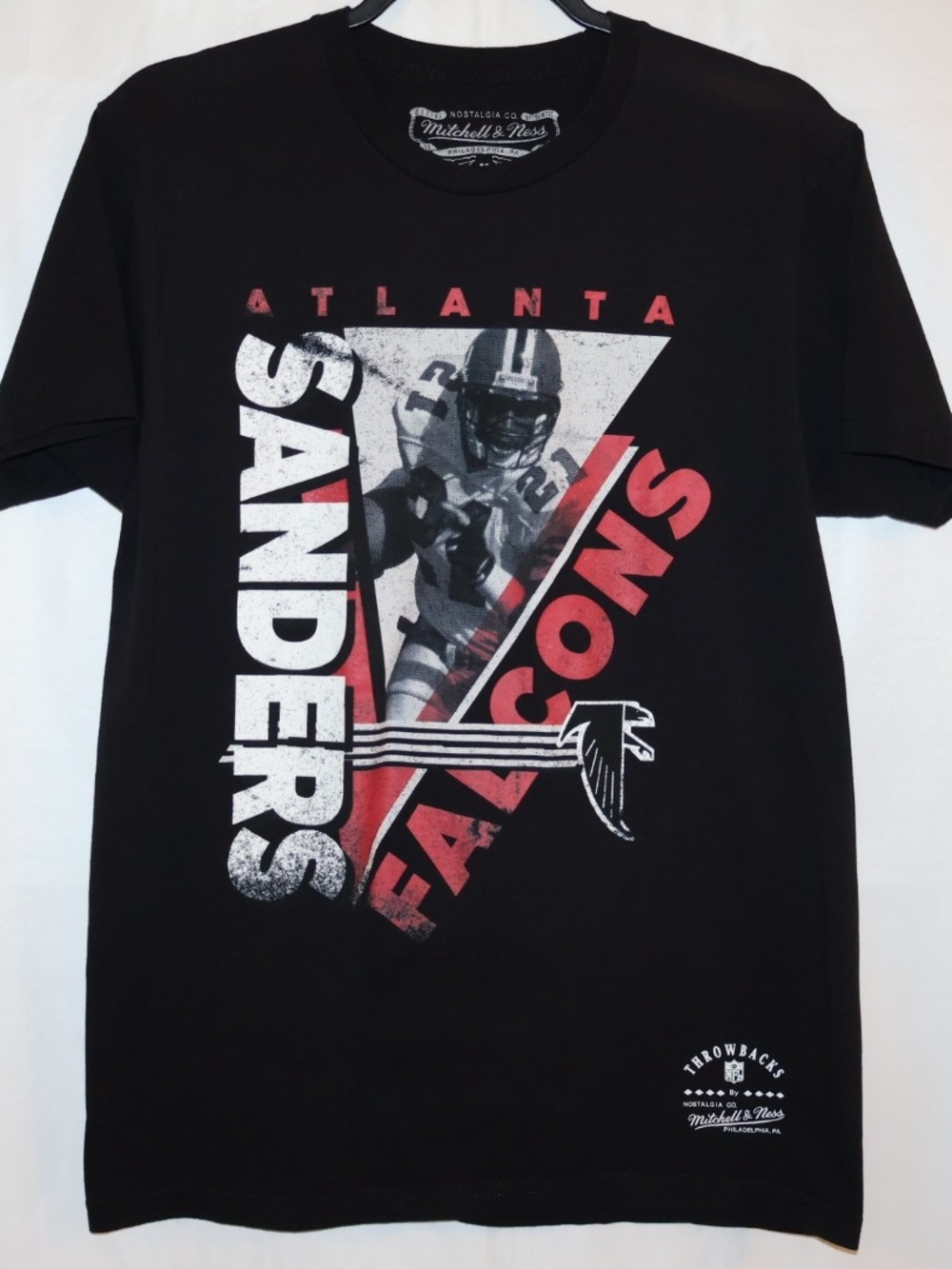 Mitchell & Ness Atlanta Falcons Sanders Graphic Tee